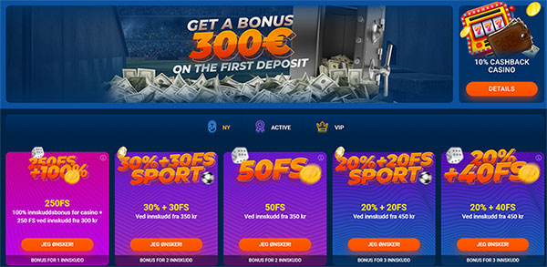 norsk casino portal
